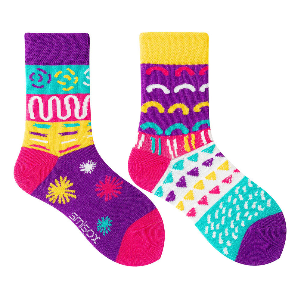 Kids Odd Socks - Colourful Graffiti